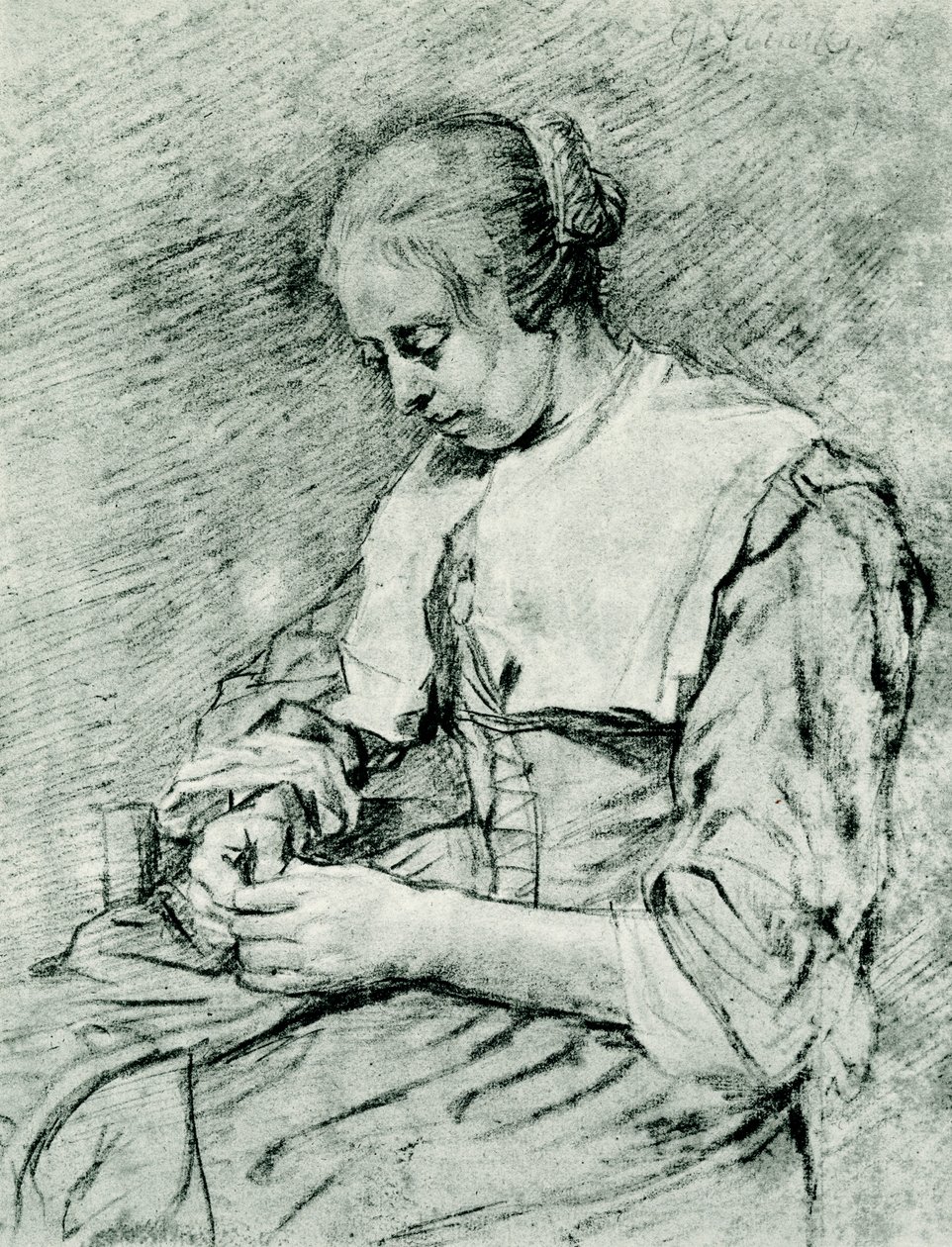The seamstress بواسطة جوفيرت فلينك