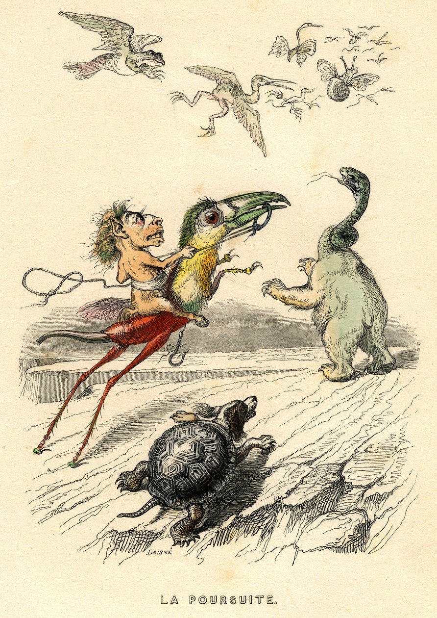  بواسطة غراندفيل (1803-47)