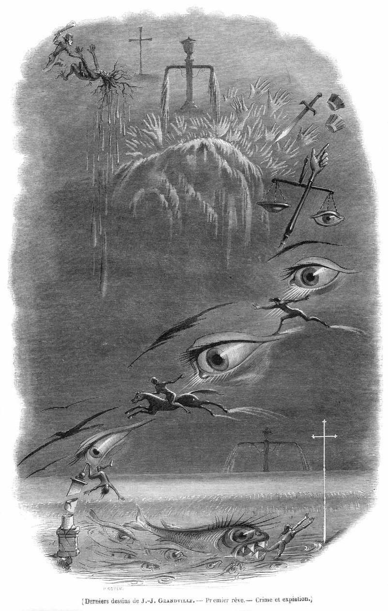  بواسطة غراندفيل (1803-47)