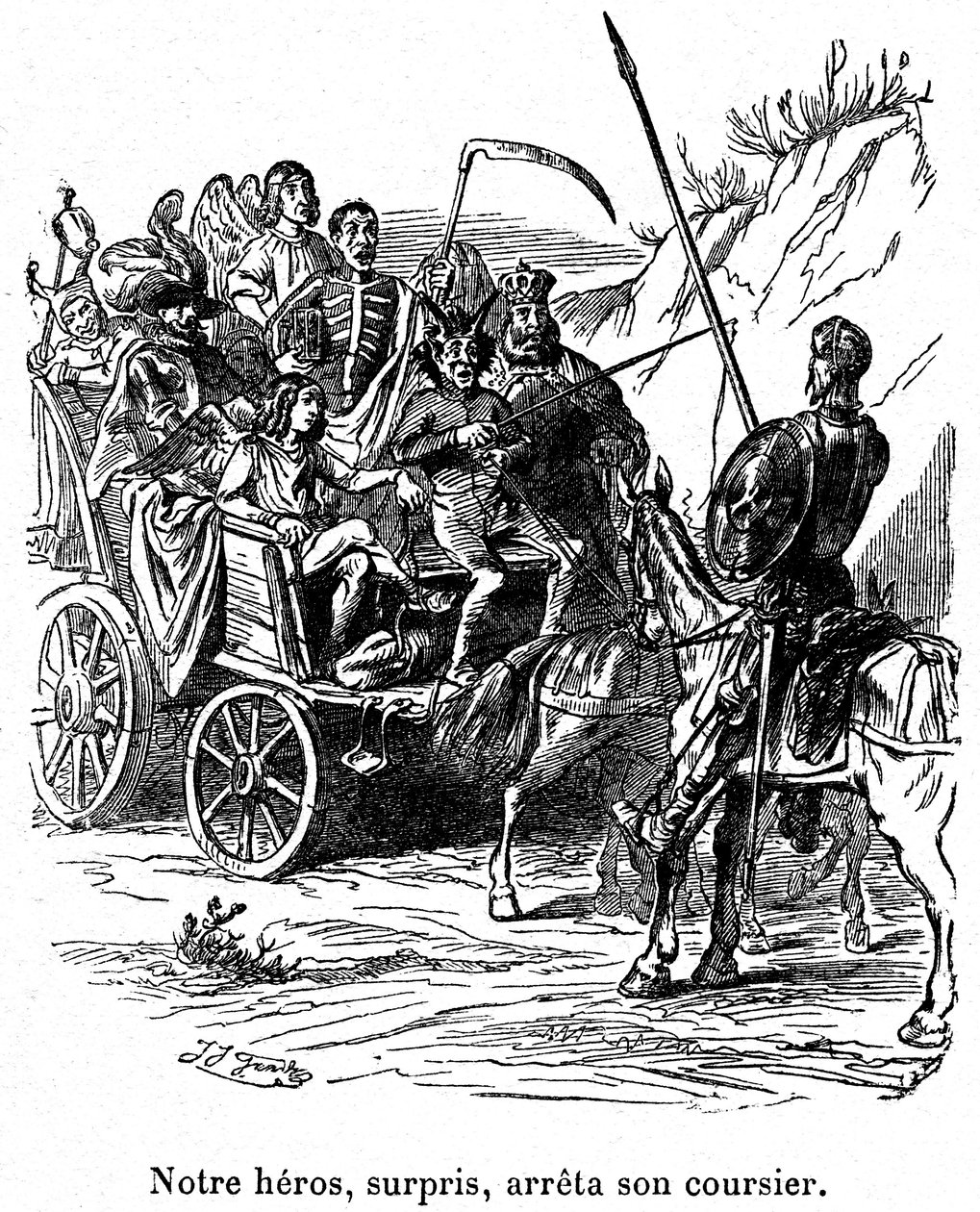  بواسطة غراندفيل (1803-47)