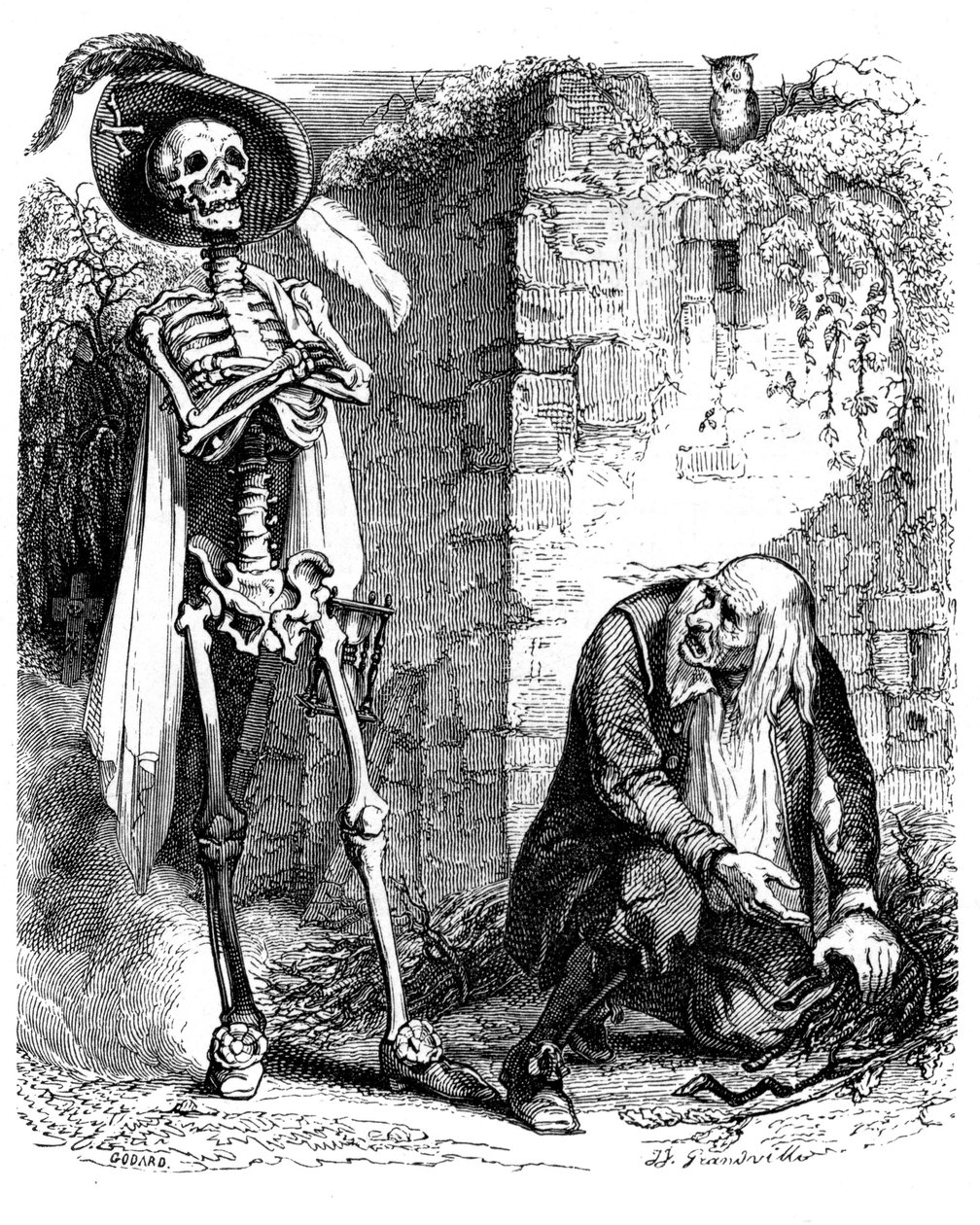  بواسطة غراندفيل (1803-47)