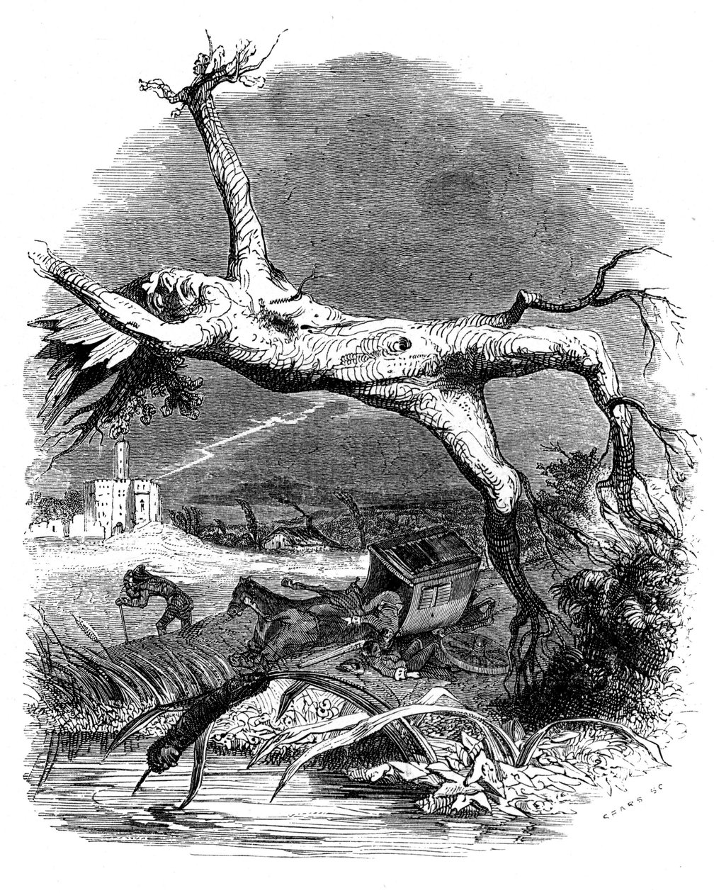  بواسطة غراندفيل (1803-47)