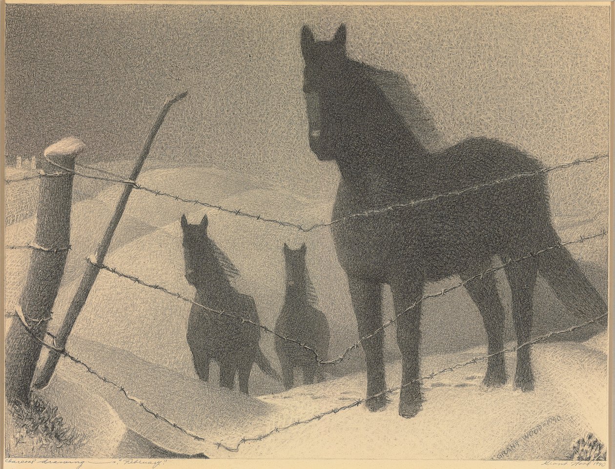 دراسة "فبراير" 1940 بواسطة جرانت وود