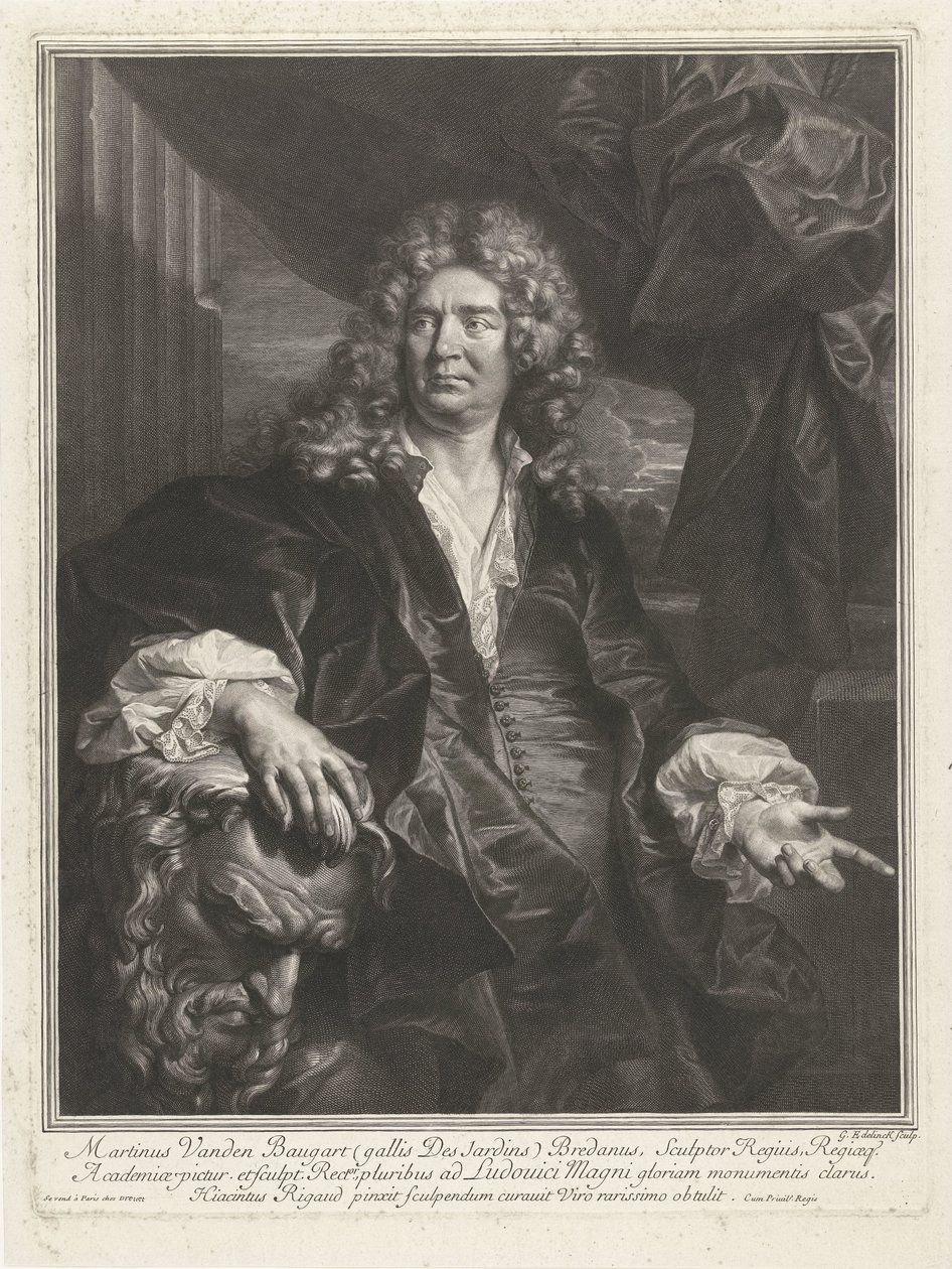 صورة مارتن ديجاردان Martinus Vanden Baugart (العنوان على الكائن) بواسطة جيرارد إديلنك
