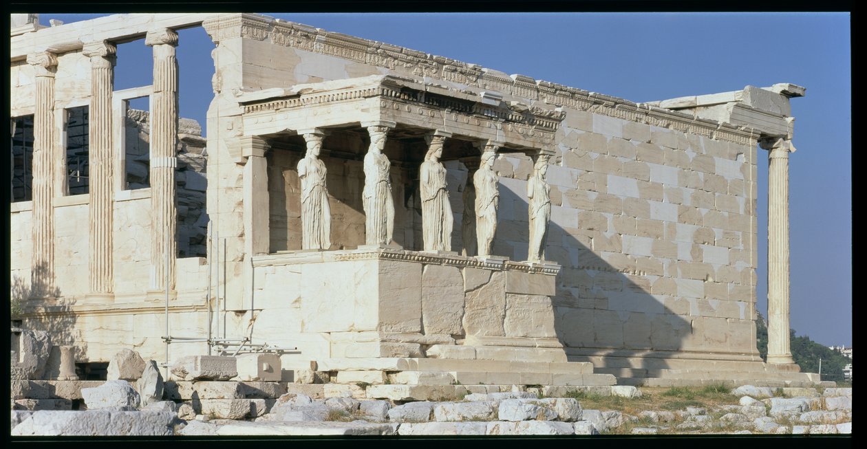 Erechtheion ، c.421-405 قبل الميلاد بواسطة اليونانية