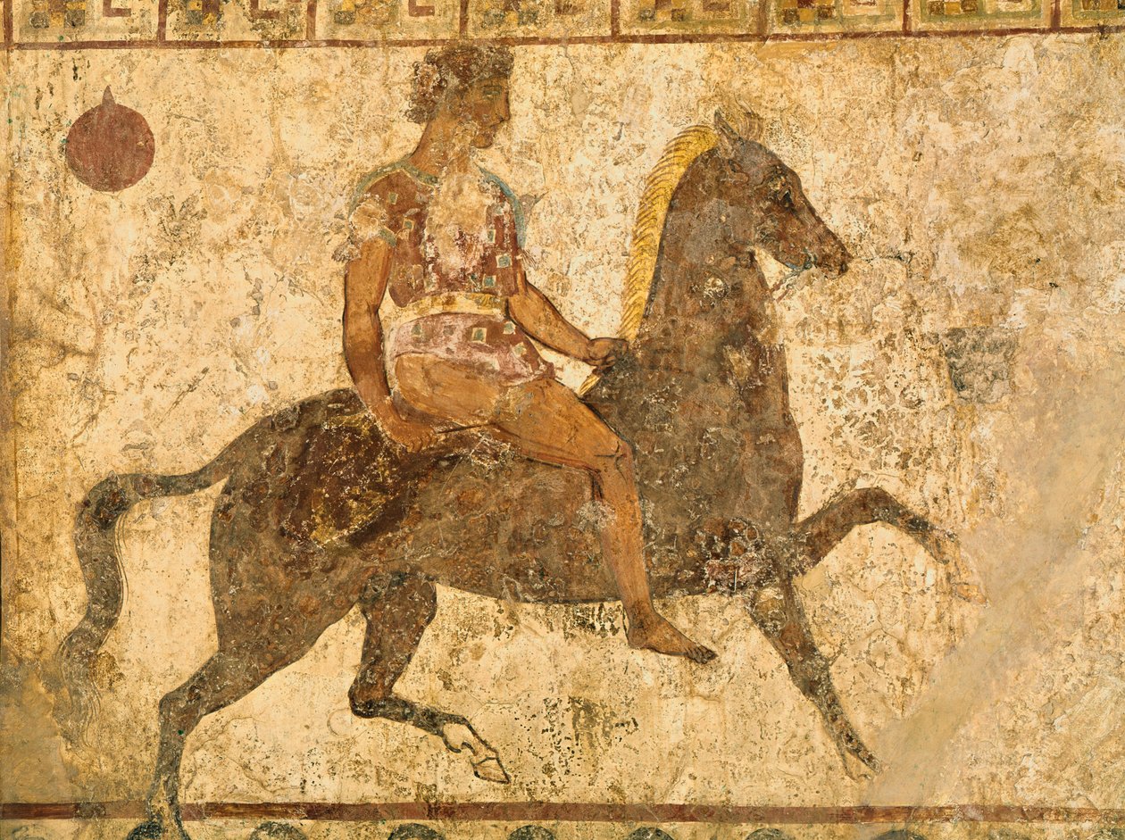 الفرسان بواسطة اليونانية
