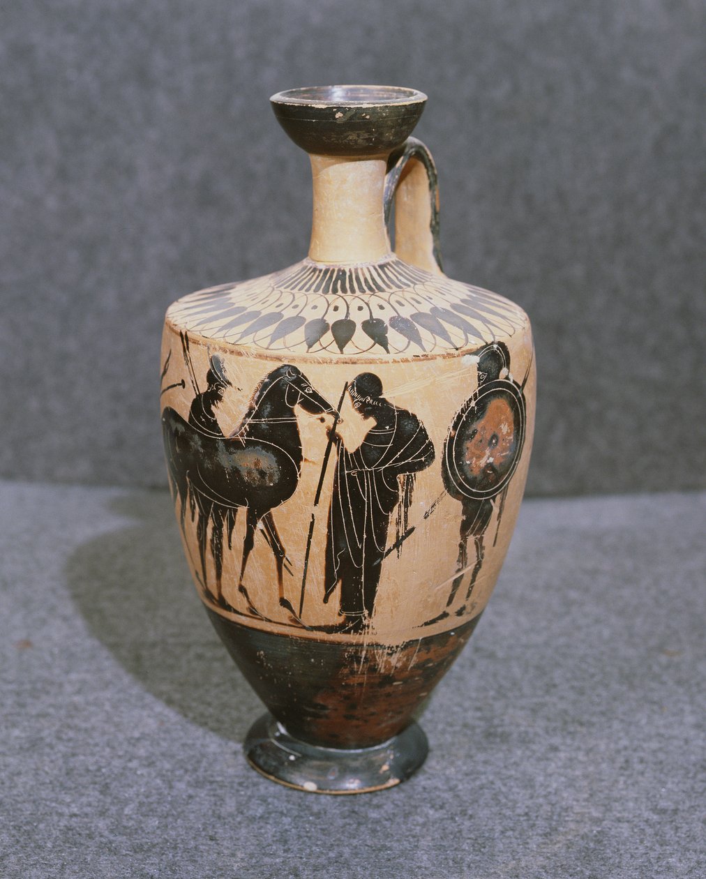 Lekythos ، Vibo Valentia (سيراميك) بواسطة المدرسة اليونانية