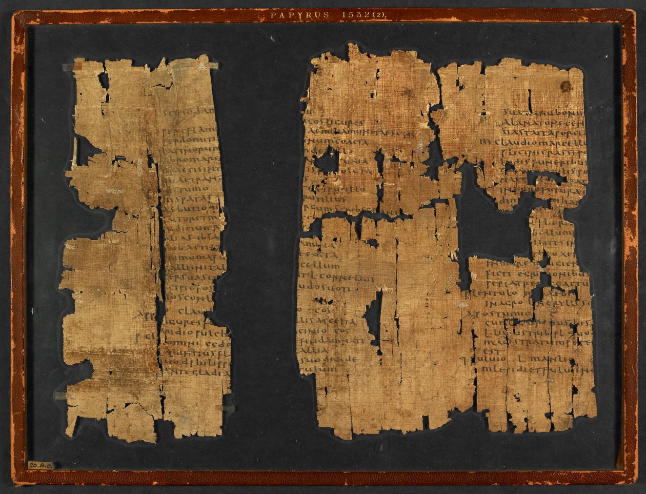 البردي الاستثمار. لا. 1532، quot;الرسالة إلى العبرانيينquot; (بردية) بواسطة المدرسة اليونانية
