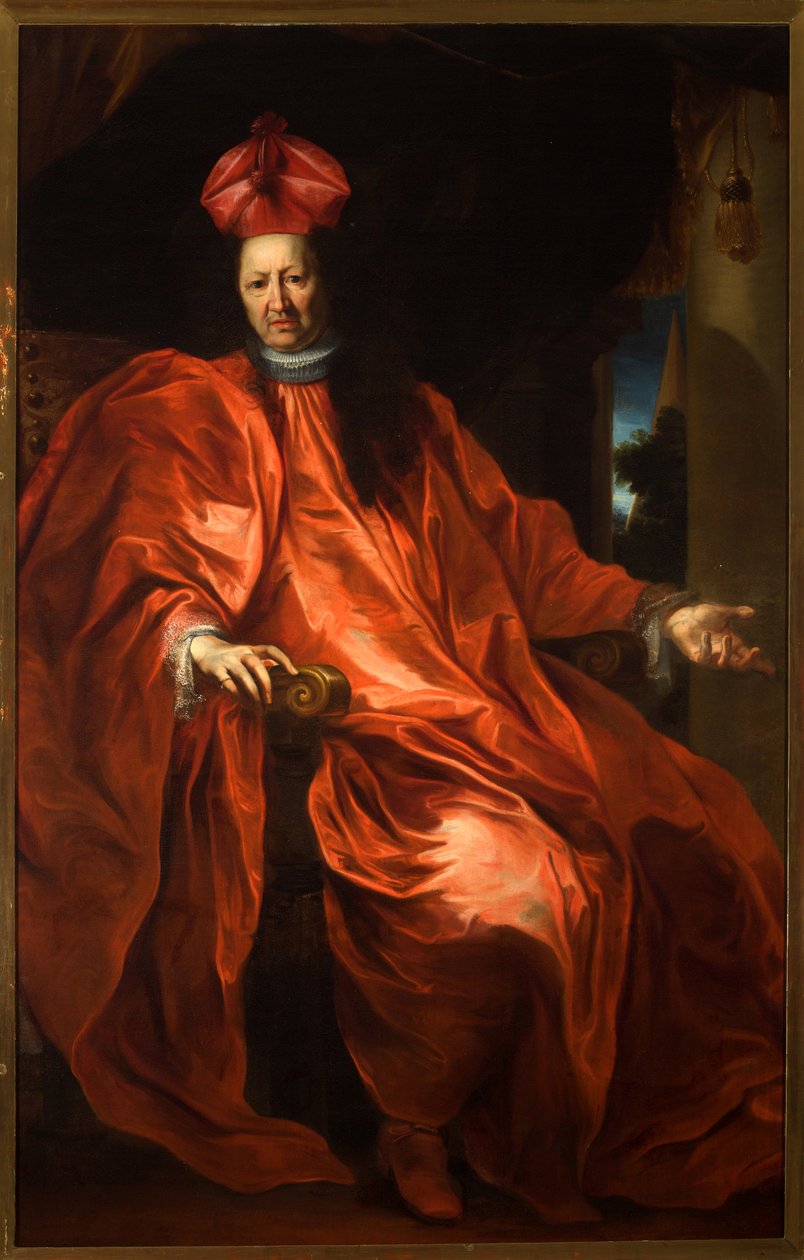The Doge Francesco Maria Sauli (1620-1699 ، Doge من 1697 إلى 1699) ، حوالي 1698 (زيت على قماش) بواسطة جريجوريو ديفيراري