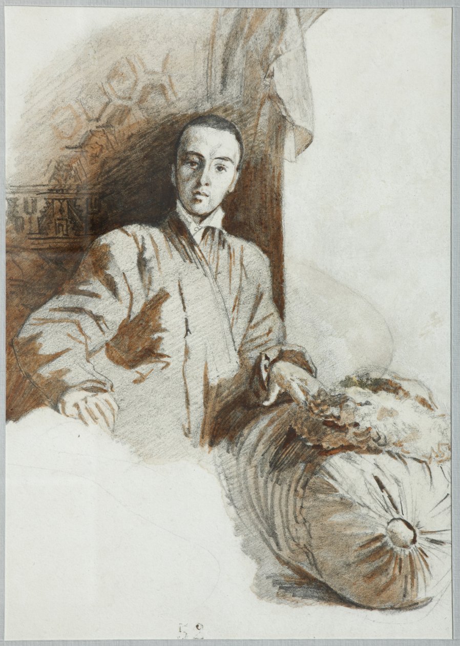 صورة للكونت ألكسندر إيلاريونوفيتش فاسيلشيكوف 1818-1881 ، 1841 بواسطة غريغوري جريجوريفيتش جاجارين