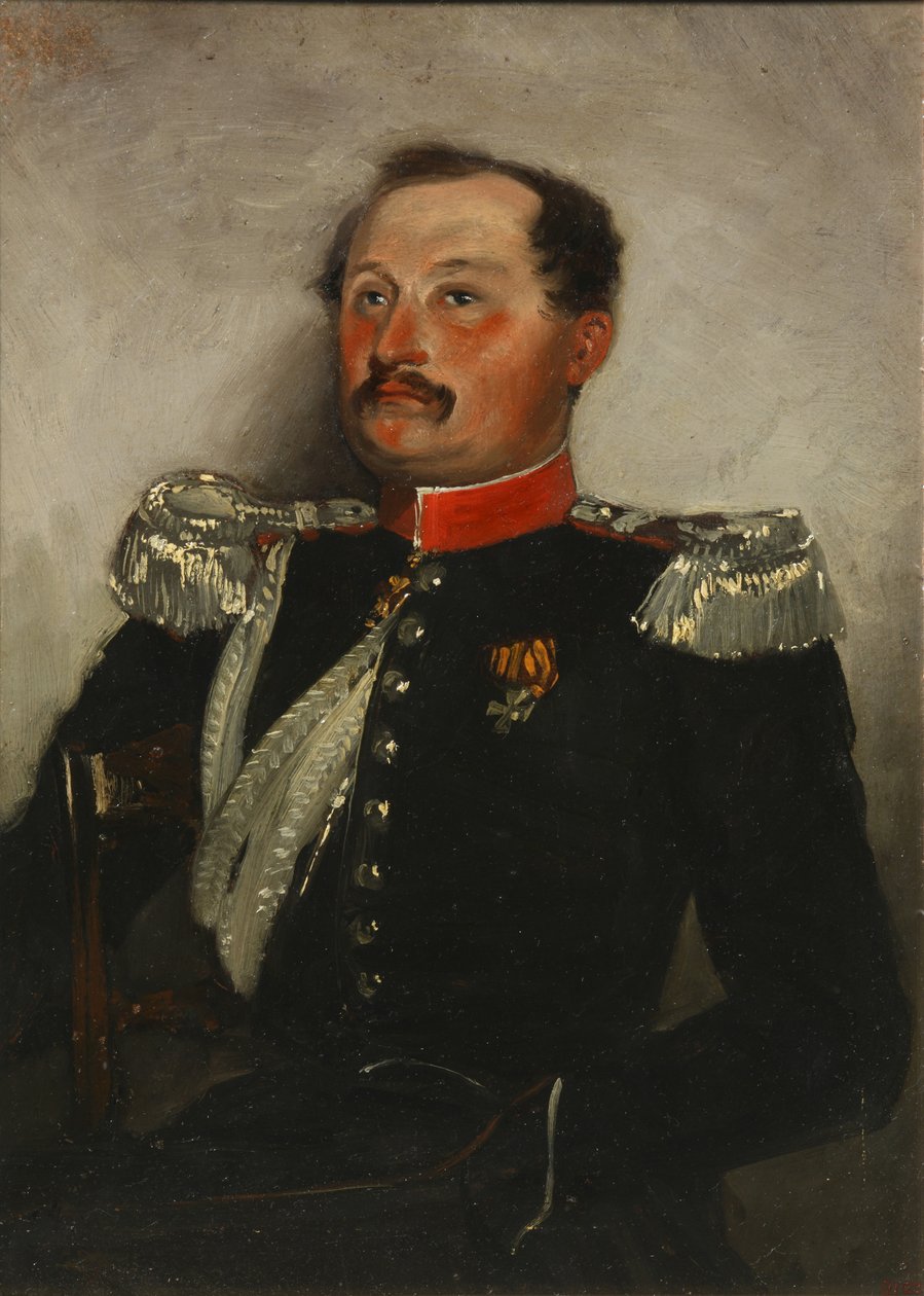 صورة نيكولاي بتروفيتش كوليوباكين 1811-1868 ، 1849 بواسطة غريغوري جريجوريفيتش جاجارين