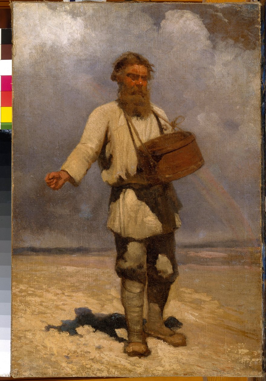 لو سبعة. Painture de Grigori (Grigory ، Grigory) Grigorievich Myasoedov (Myasoedov ، Myasoedov) (1834-1911) ، huile sur toile بواسطة غريغوري غريغوريفيتش مياسويدوف