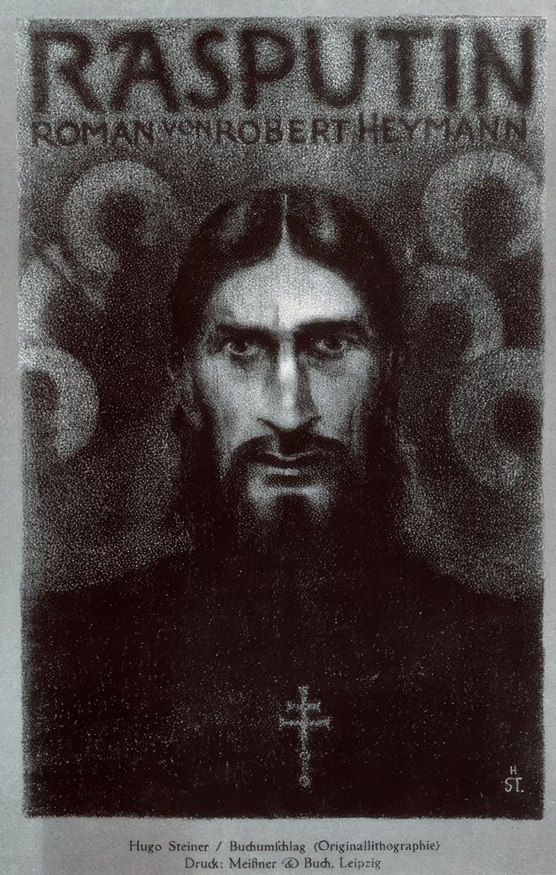 راسبوتين - Buchumschlag 1919 بواسطة Grigori Efimowitsch Rasputin
