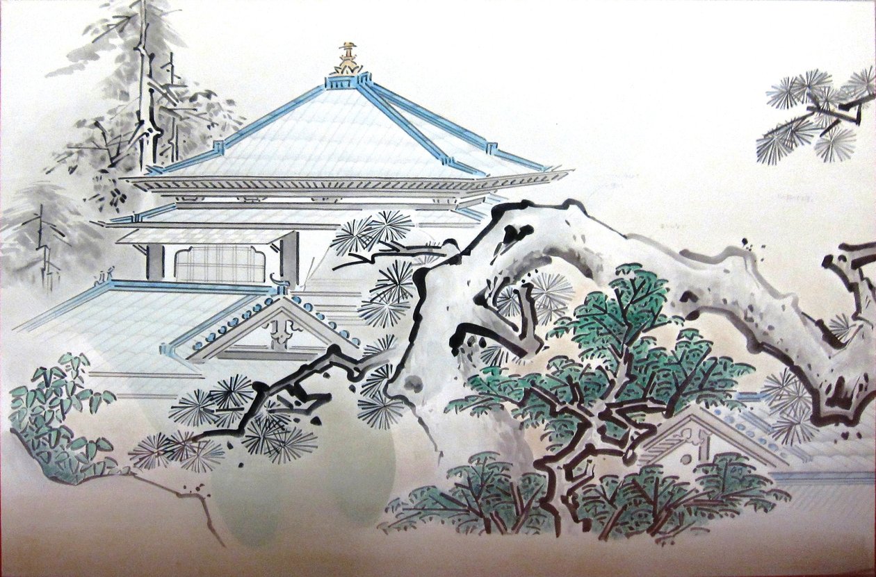لوحات من Jōrakuden في قصر هونمارو بواسطة جريفندور