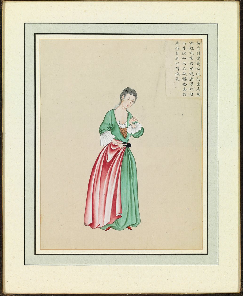 صورة لأجنبي ، 1765 بواسطة شيء Guanpeng