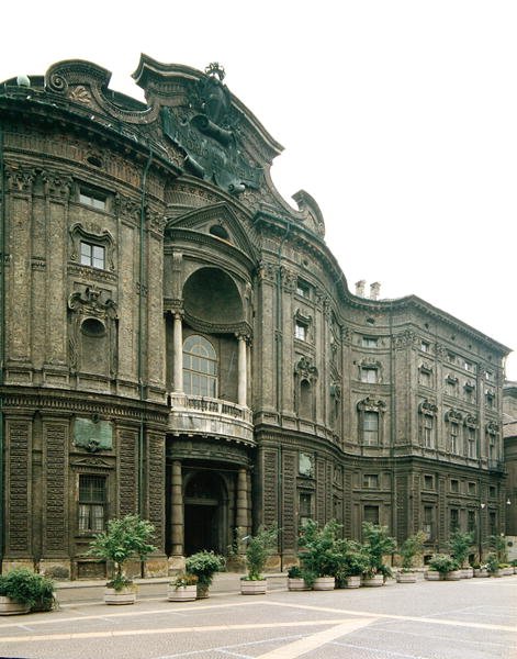 واجهة قصر Carignano (صورة) بواسطة Guarino guarini