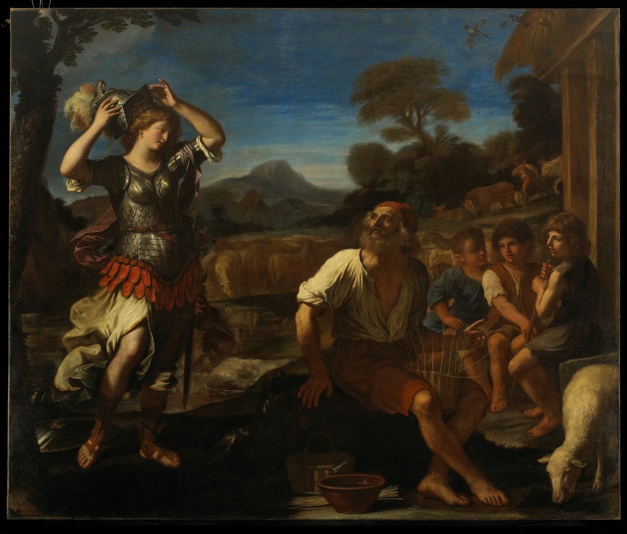 ارمينيا والرعاة ، 1648 بواسطة جيوفاني فرانشيسكو باربيري (Il Guercino)
