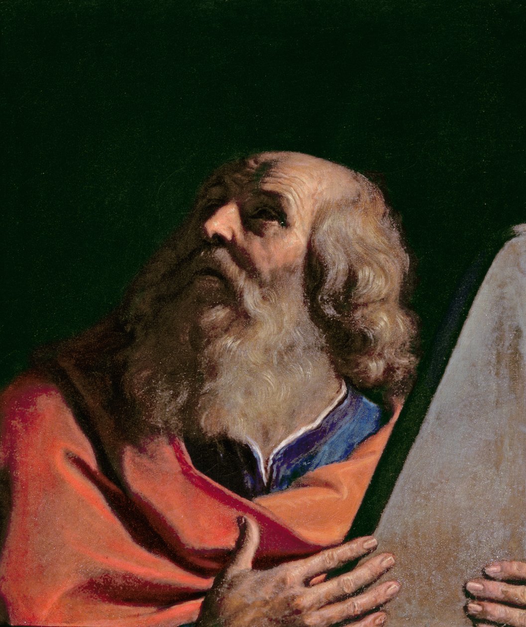 موسى بواسطة جيوفاني فرانشيسكو باربيري (Il Guercino)