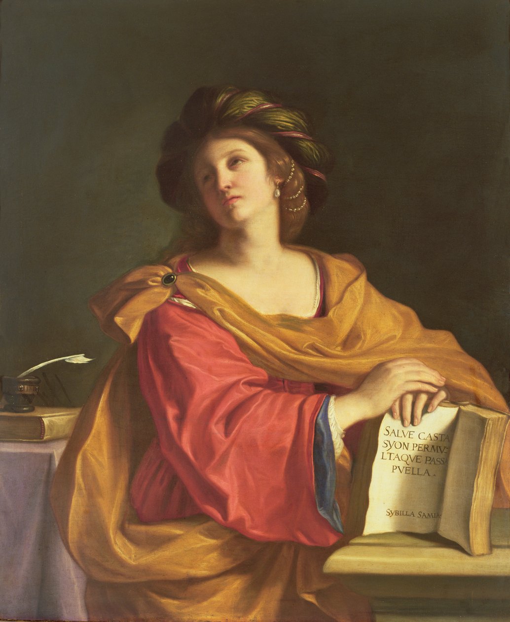 ساميان سيبل 1644 بواسطة جيوفاني فرانشيسكو باربيري (Il Guercino)