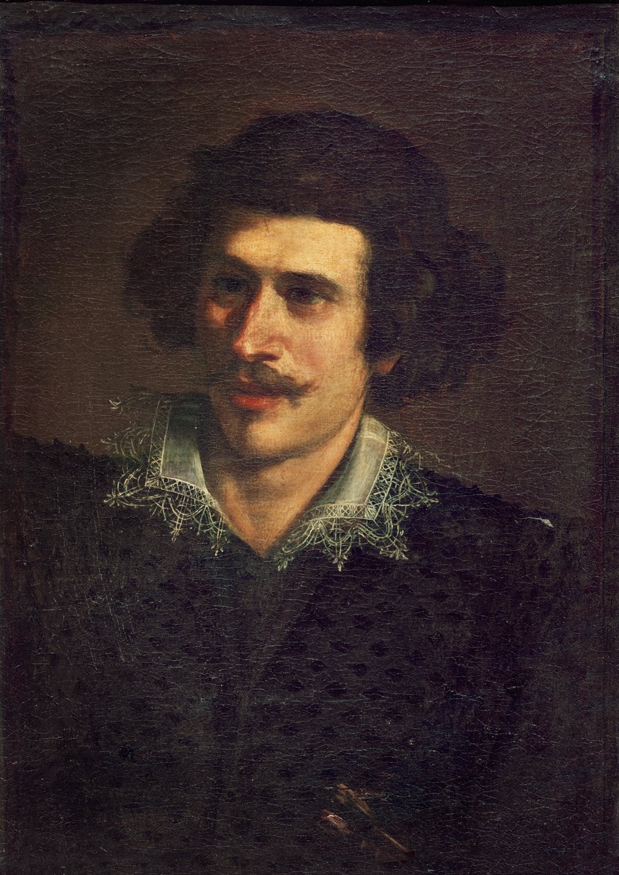 صورة شخصية ، أو صورة لشاب بواسطة جيوفاني فرانشيسكو باربيري (Il Guercino)