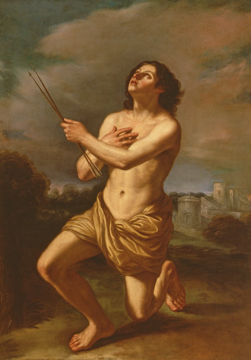 القديس سيباستيان بواسطة جيوفاني فرانشيسكو باربيري (Il Guercino)