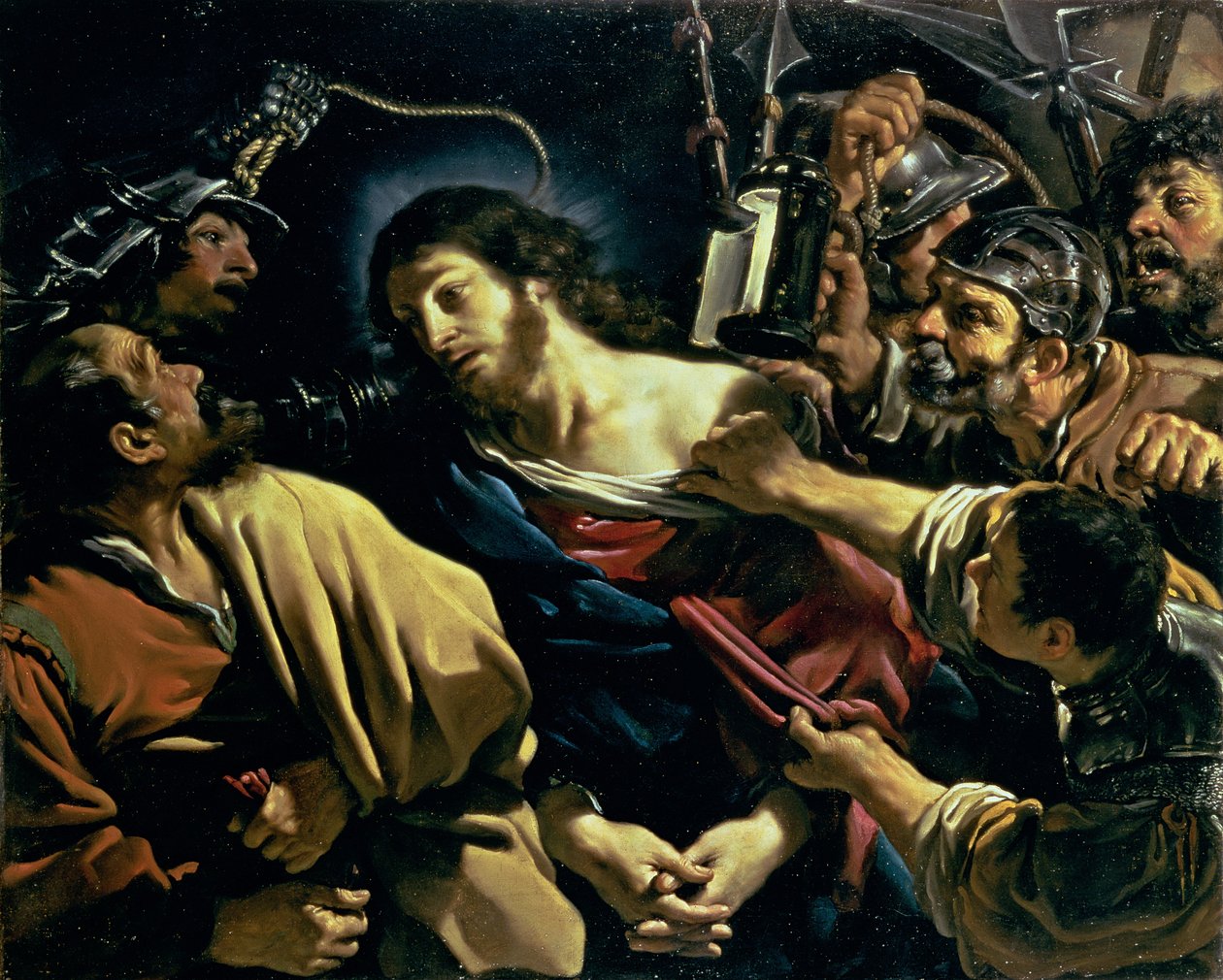 خيانة المسيح ، 1621 بواسطة جيوفاني فرانشيسكو باربيري (Il Guercino)