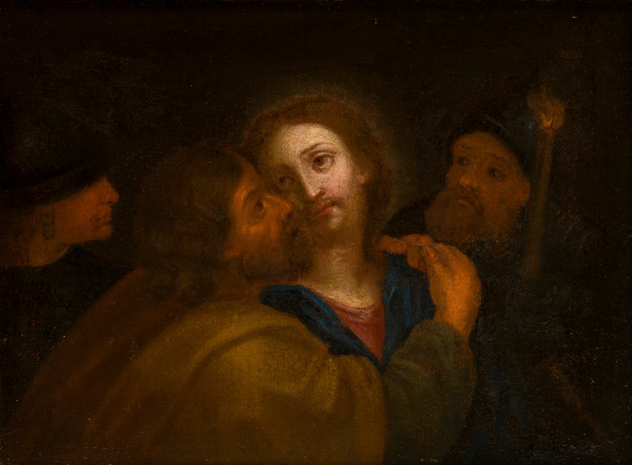 خيانة المسيح ، 1610-166 (زيت على قماش) بواسطة جويرسينو