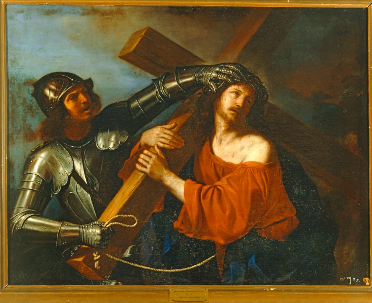 المسيح يحمل الصليب 10014554 ... بواسطة غيرسينو (1591-1666)