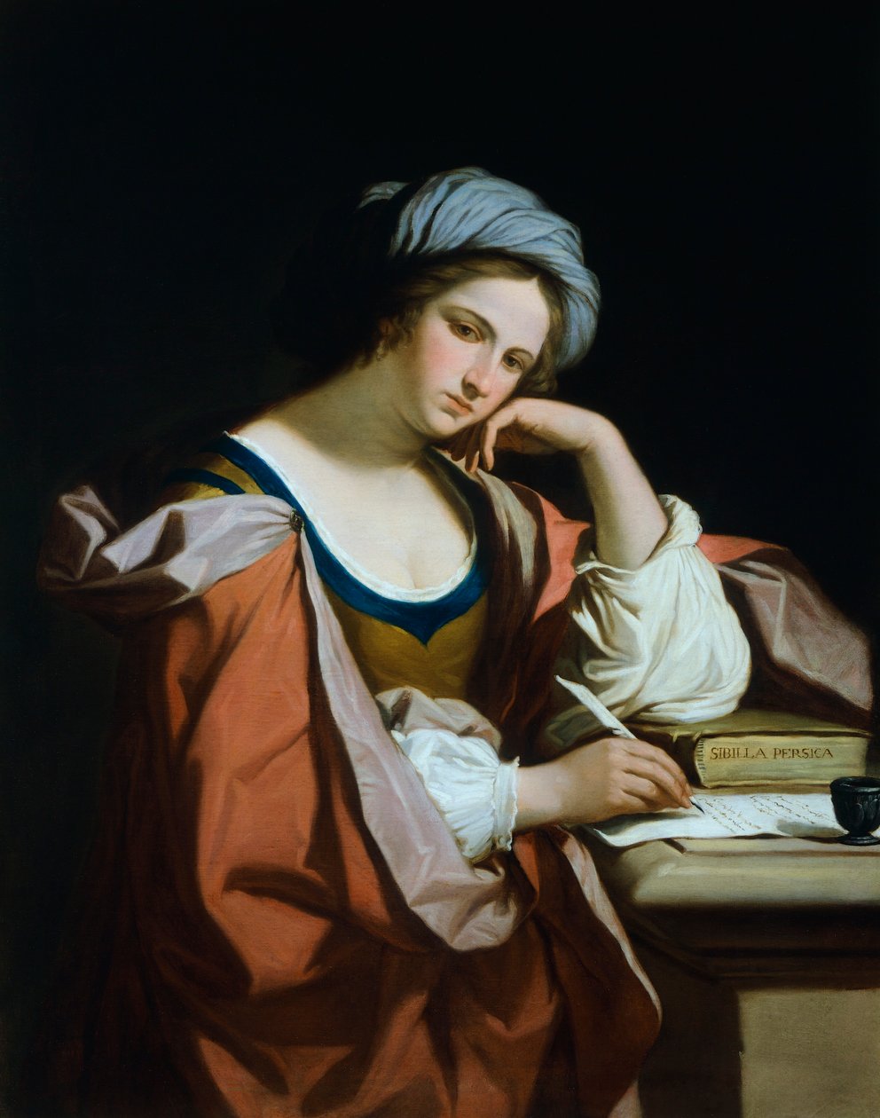 العرافة الفارسية ، بقلم فيليس جياني (1758-1823) ، زيت على قماش بواسطة جويرسينو