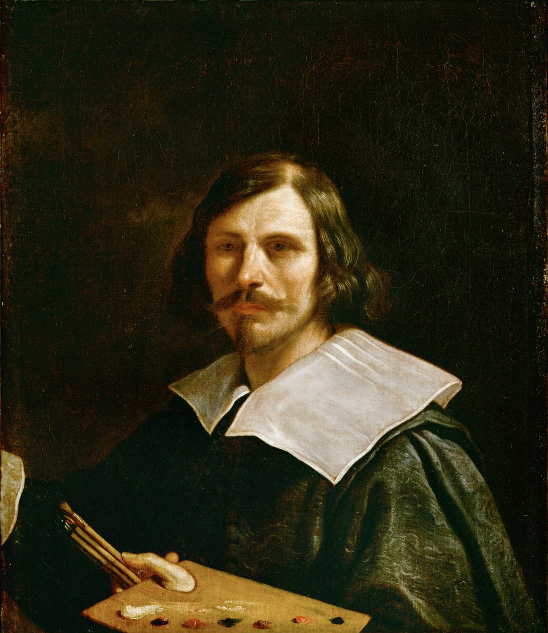 لوحة ذاتية مع لوحة رسام ... بواسطة غيرسينو (1591-1666)