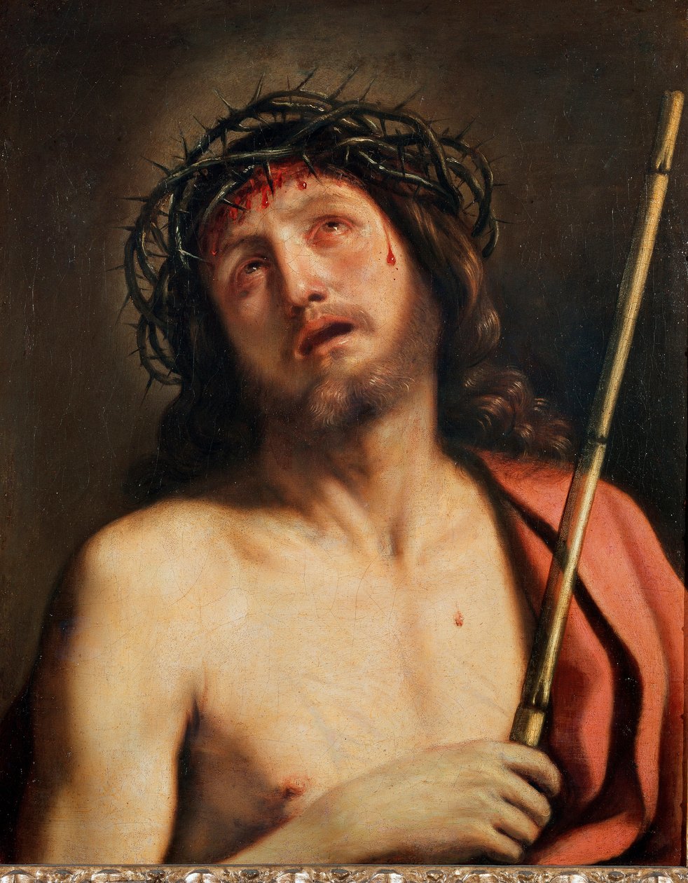 لوحة Ecce Homo لـ Giovanni Francesco Barbieri Guerchin dit Il Guercino (1591-1666) 1618 حول روما ، غاليريا كورسيني بواسطة جويرسينو