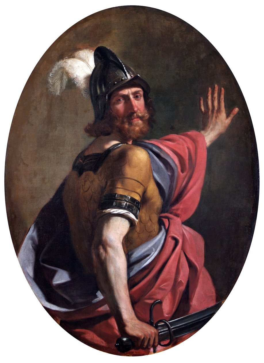 المريخ كمحارب بواسطة جويرسينو (1591-1666)