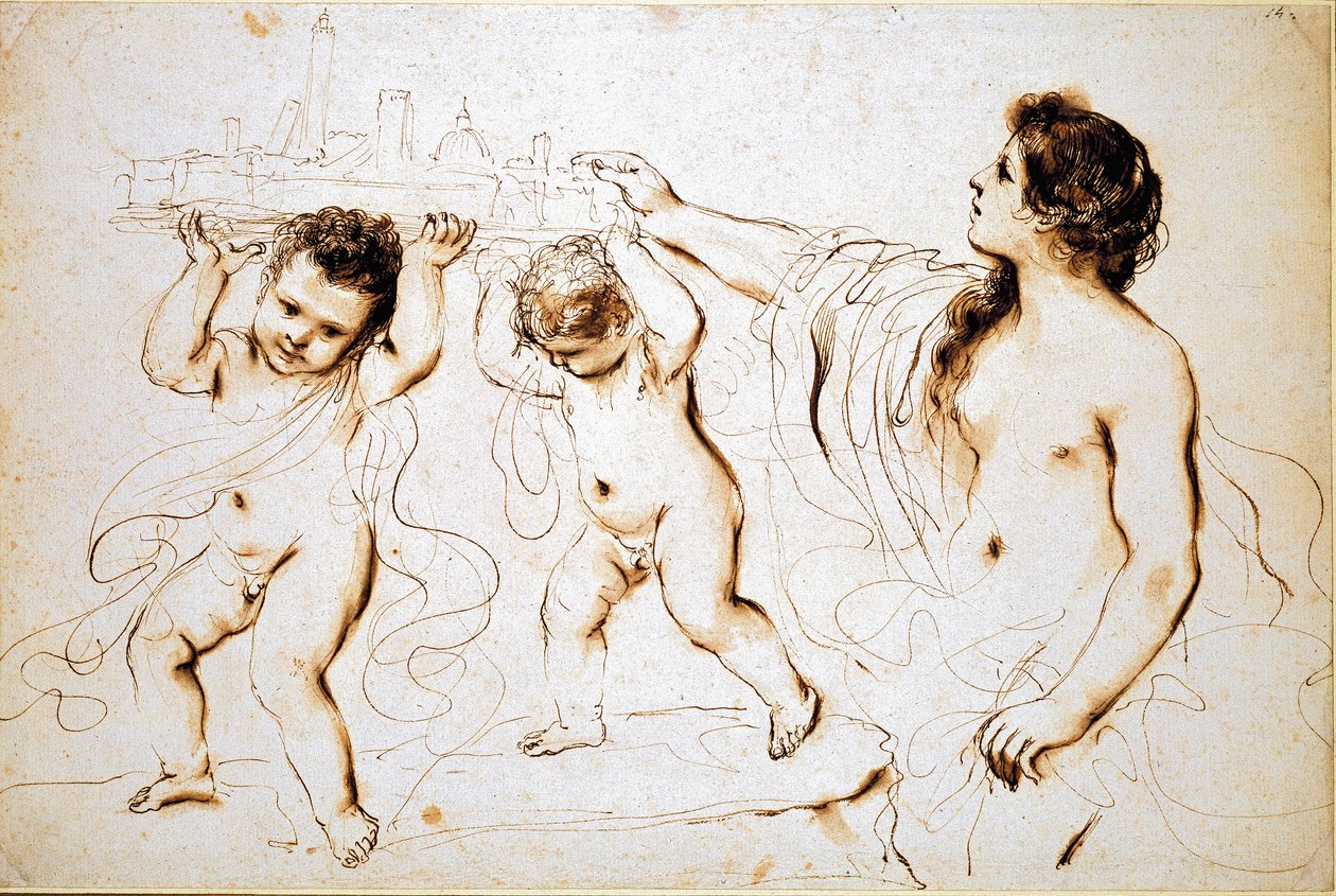 شعار مدينة بولونيا ، 1625-1629 بواسطة جويرسينو