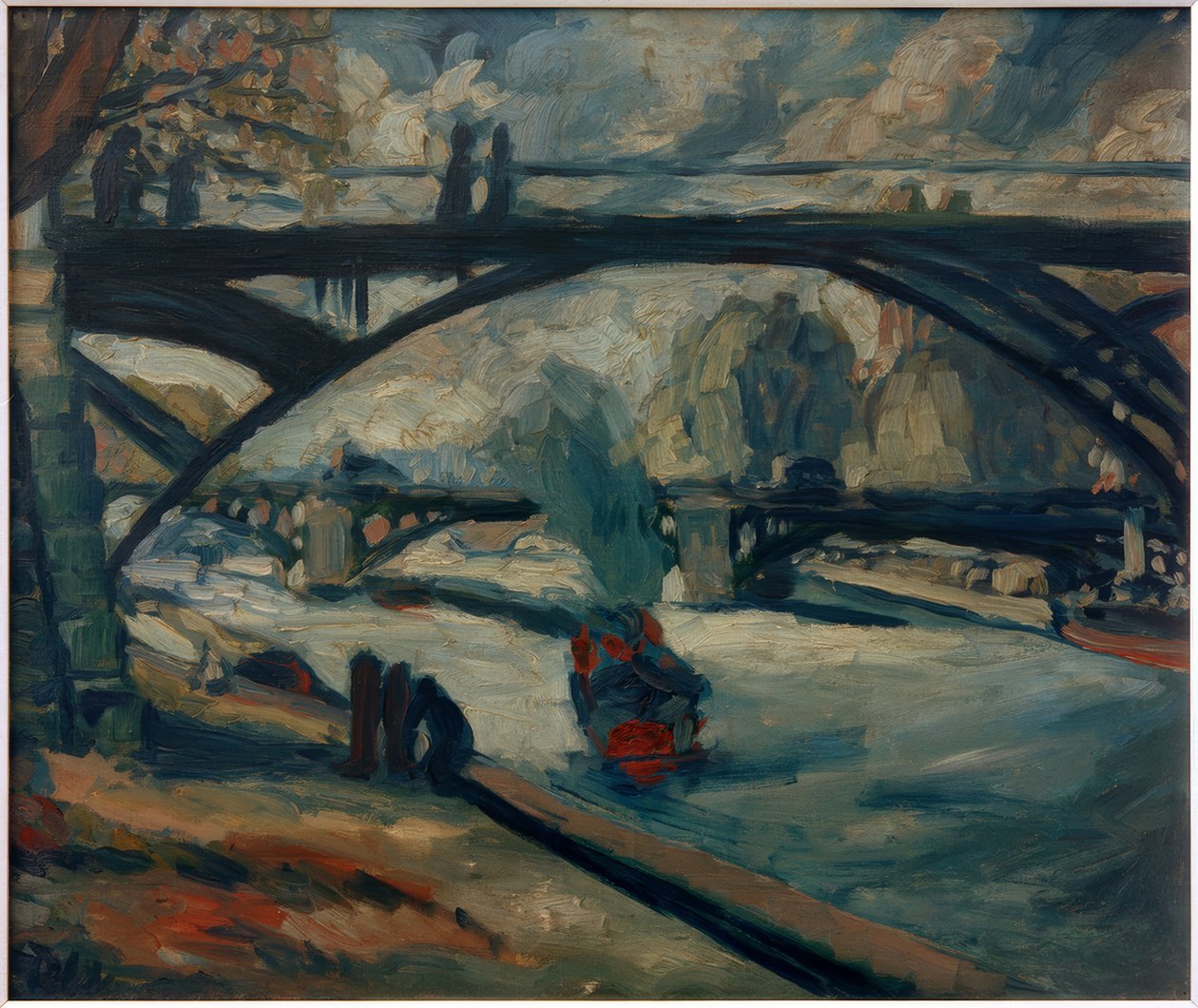 Seine-Brücken in Paris بواسطة جوتز فون سيكيندورف