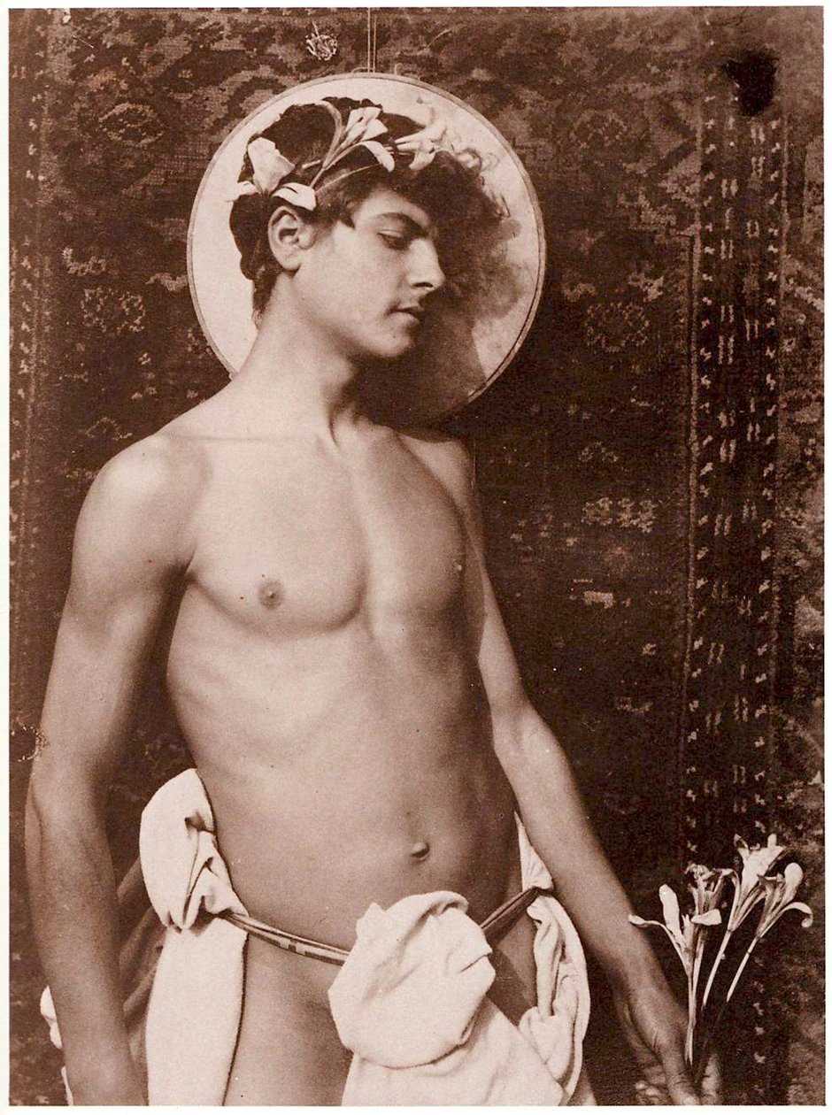 صورة لنينو سيزاريني ، 1896 بواسطة Guglielmo Plüschow