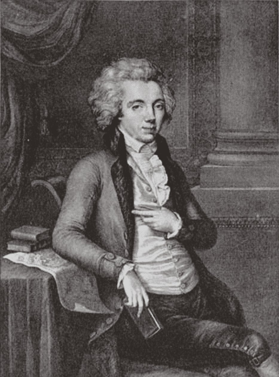 صورة للكونت بافيل مارتينوفيتش سكافرونسكي 1757-1793 ، 1791 بواسطة غولييلمو مورغن