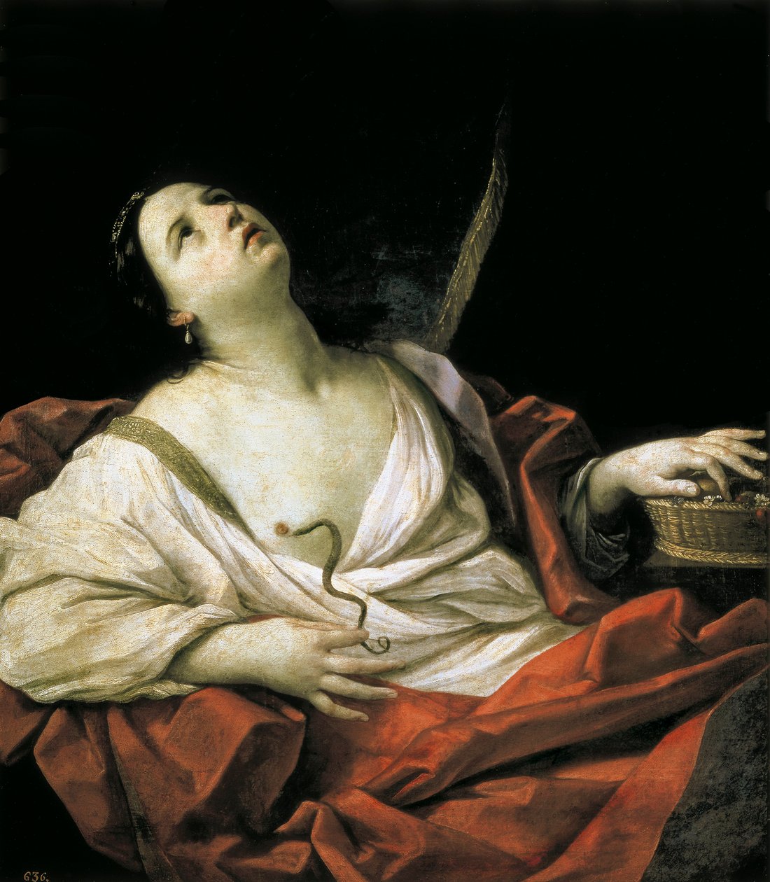 "كليوباترا" ج. 1635 (زيت على قماش) بواسطة جويدو ريني