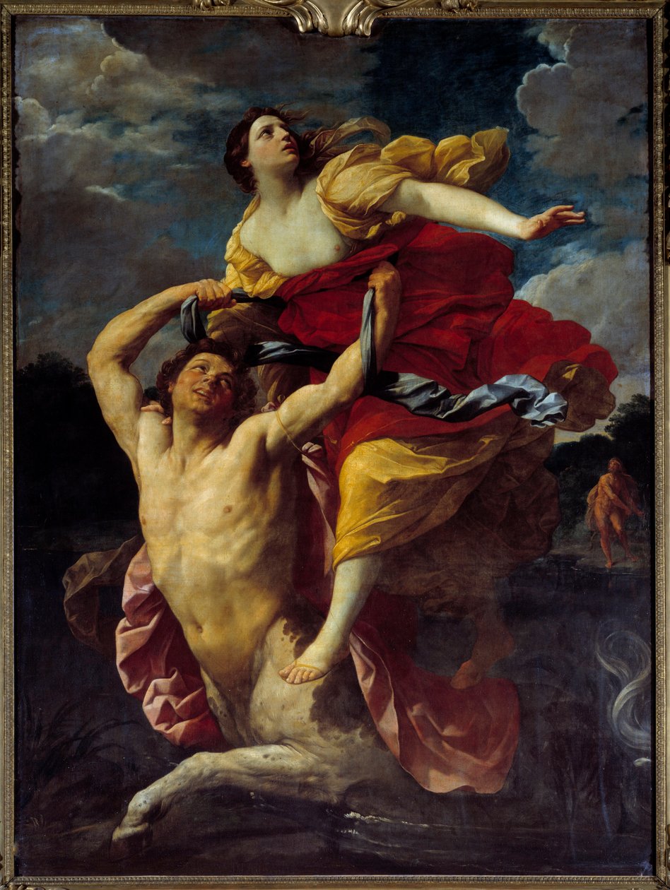 خلع Dejanire بواسطة القنطور نيسوس (Nessos) اللوحة بواسطة Guido Reni dit le Guide (1575-1642) 1620 Sun. 2،391،93 م بواسطة جويدو ريني