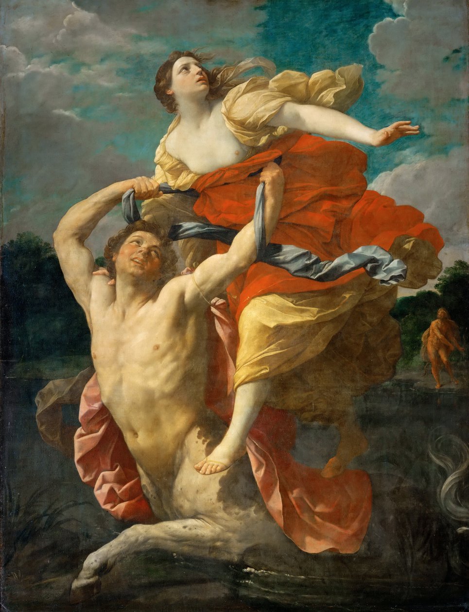 اختطاف Deianeira من قبل Centaur Nessus بواسطة جويدو ريني