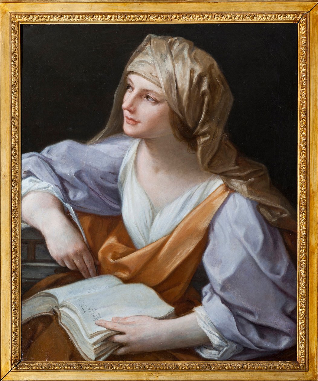 تسمى لوحة العرافة التي رسمها جويدو ريني الدليل (1575-1642) شقق ماريا برينول سال (بريجنول-سيل) دي فيراري ، دوقة جالييرا (1811-1888) ، يأتي الأثاث من فندق ماتينيون ، مقر إقامته الباريسي. بالازو روسو ، الجينات بواسطة جويدو ريني