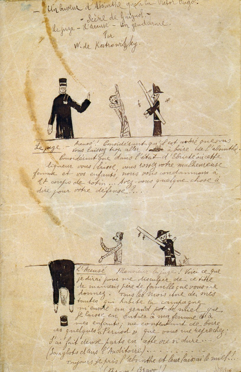 فيكتور هوغو ، c1895-1900. بواسطة غيوم أبولينير