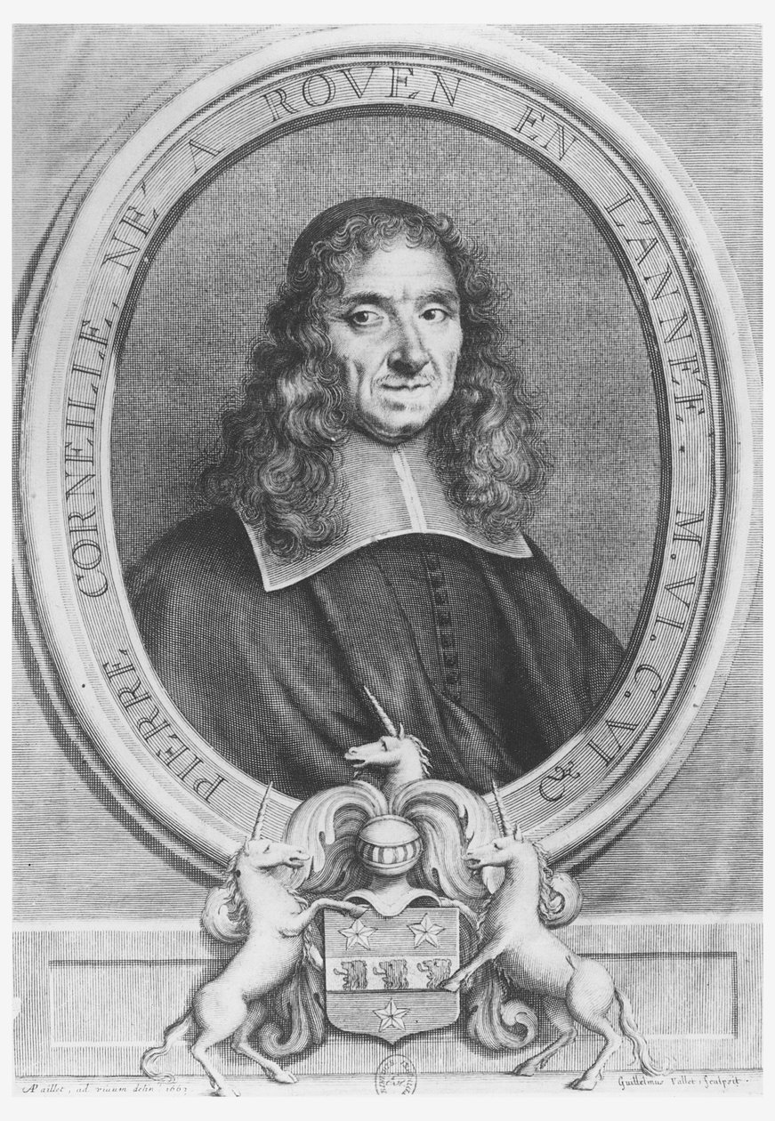 بيير كورنيل ، 1663 بواسطة Guillelmus Vallet