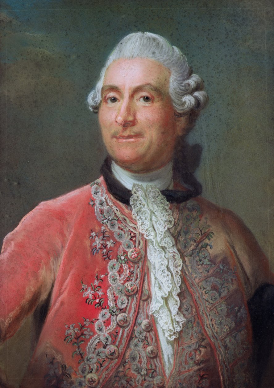 تشارلز جرافير (1719-1777) Count of Vergennes ، 1771-1774 (باستيل على ورق) بواسطة غوستاف لوندبرغ