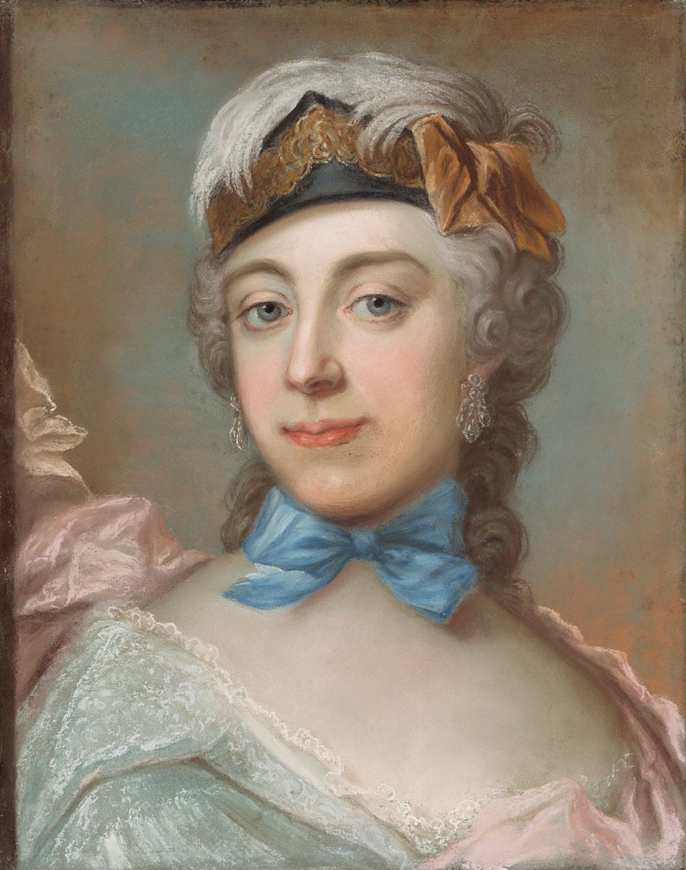 صورة البارونة أولريكا شارلوتا بوابات الانفجار 1724-1780. بواسطة غوستاف لوندبرغ