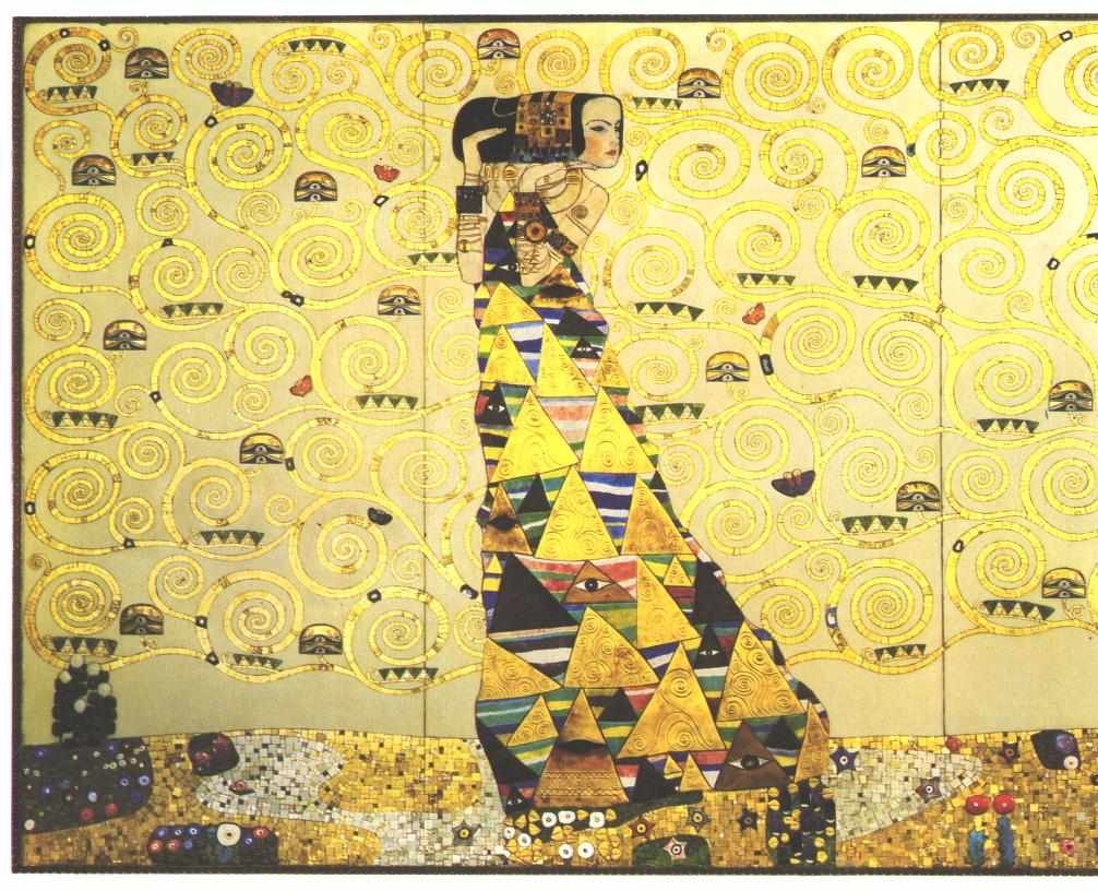 Klimt - عمل فني لفريسة Stoclet - التوقع بواسطة غوستاف كليمت