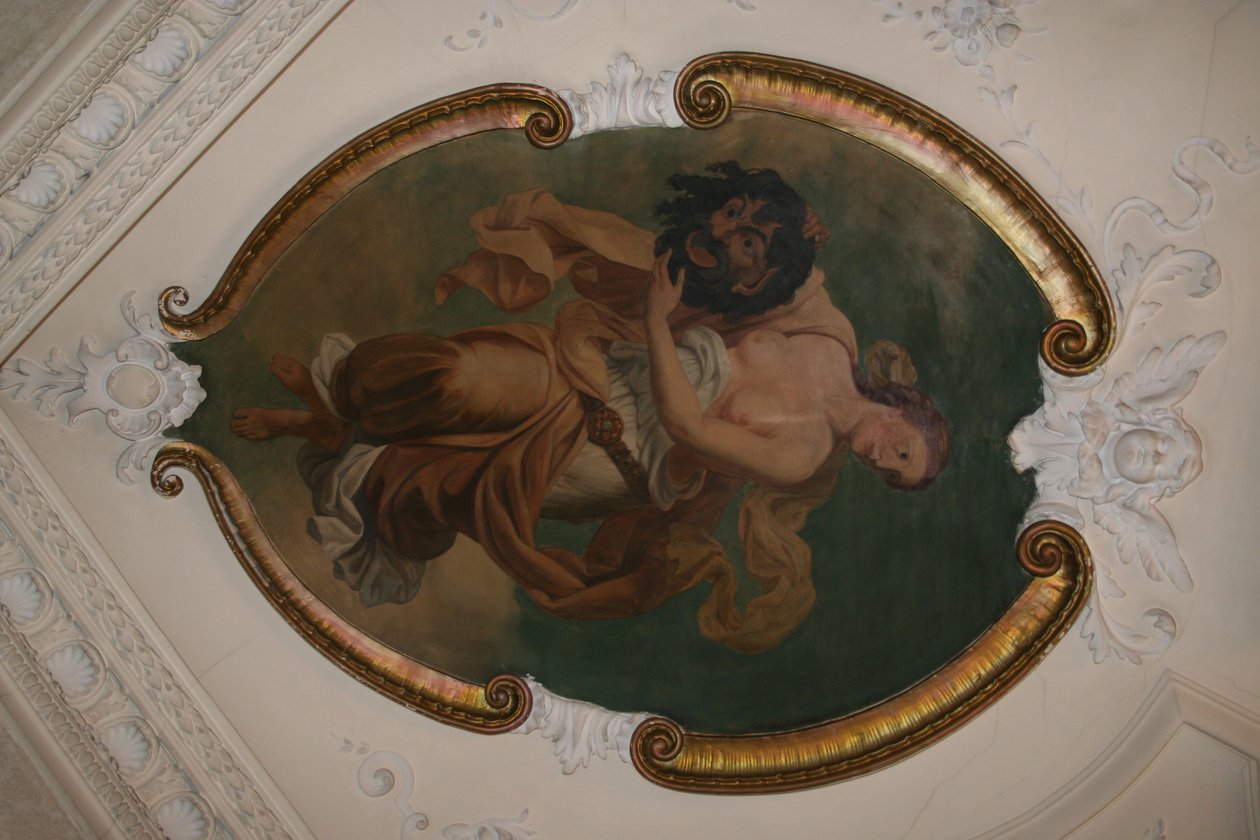 Palais Sturany، Schottenring 21 ، التفاصيل في الطابق العلوي من قبل غوستاف كليمت و فرانز ماتش بواسطة غوستاف كليمت