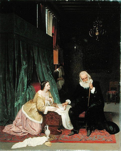 زيارة الطبيب 1859 بواسطة غوستاف ياكوفليفيتش بودكوفسكي