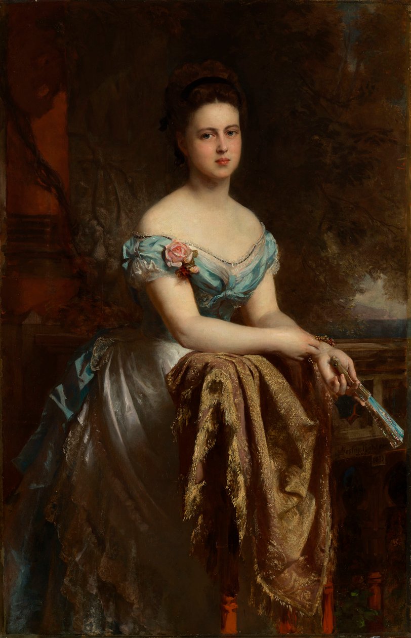 الدوقة الكبرى ماريا ألكسندروفنا من روسيا ، 1853-1920 ، 1873. بواسطة غوستاف كارل لودفيج ريختر