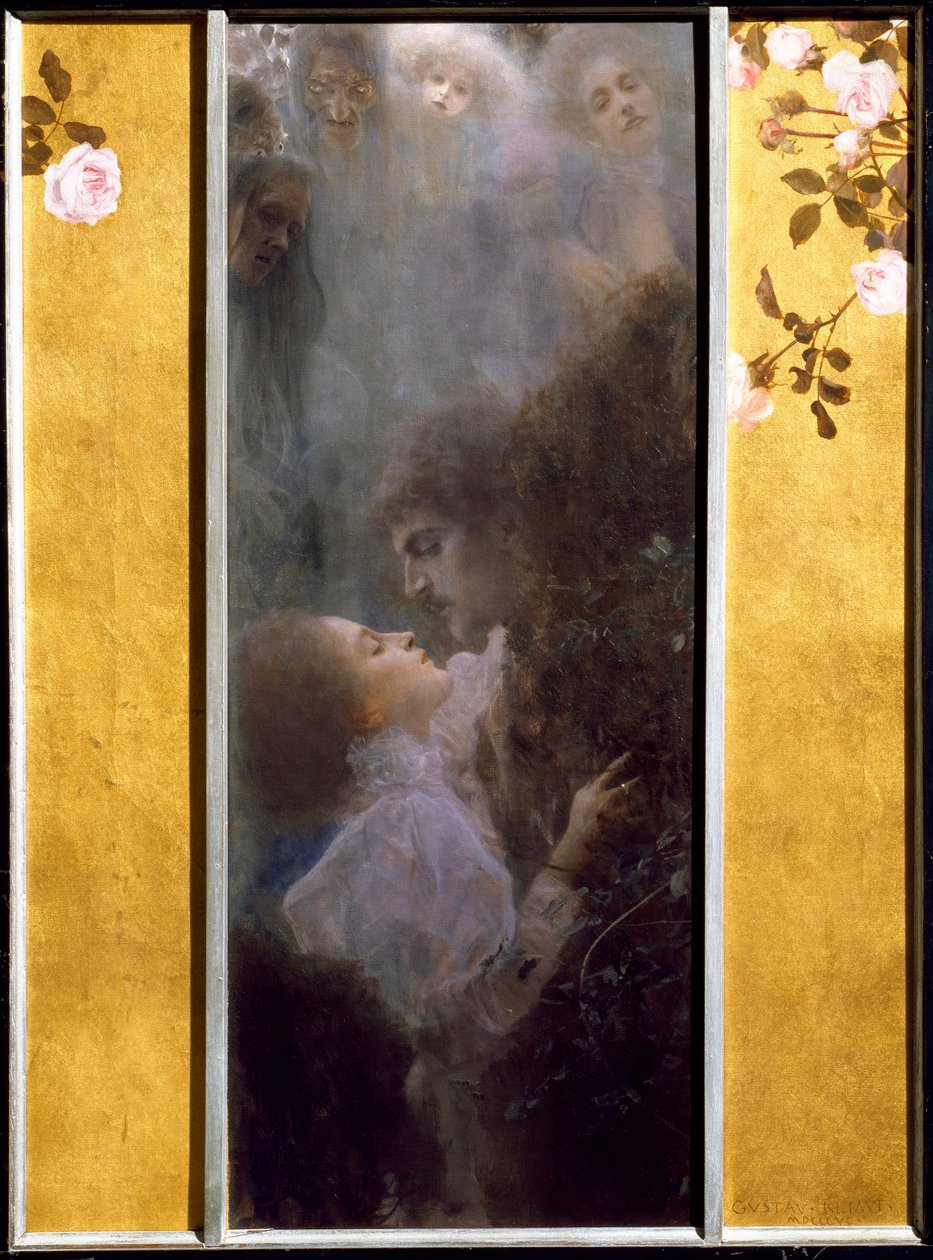 لوحة رمزية لرسومات غوستاف كليمت (1862-1918) بواسطة غوستاف كليمت