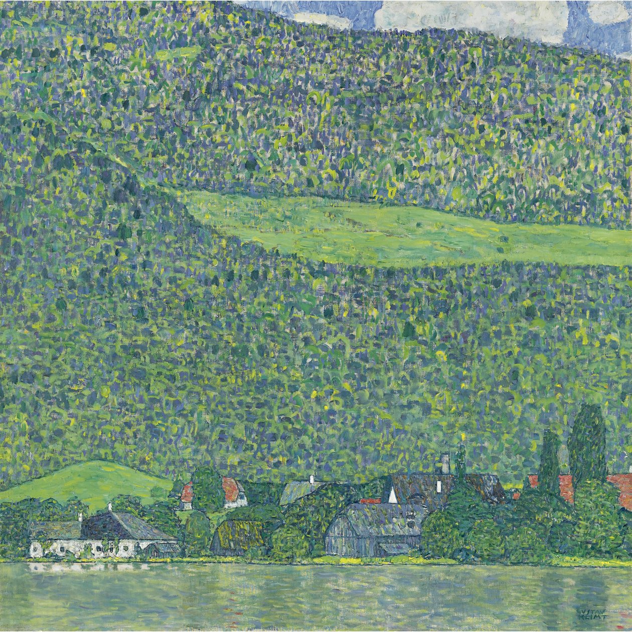 Litzlberg على Attersee ، 1914-1915 بواسطة غوستاف كليمت